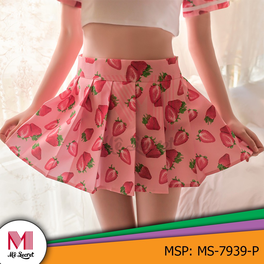 Cosplay - Nữ Sinh Quyến Rũ - Đồ Ngủ Hóa Trang Cô Nữ Sinh Sexy, Quyến Rũ, Gợi Cảm, Khiêu Gợi - MS-7939-P | BigBuy360 - bigbuy360.vn