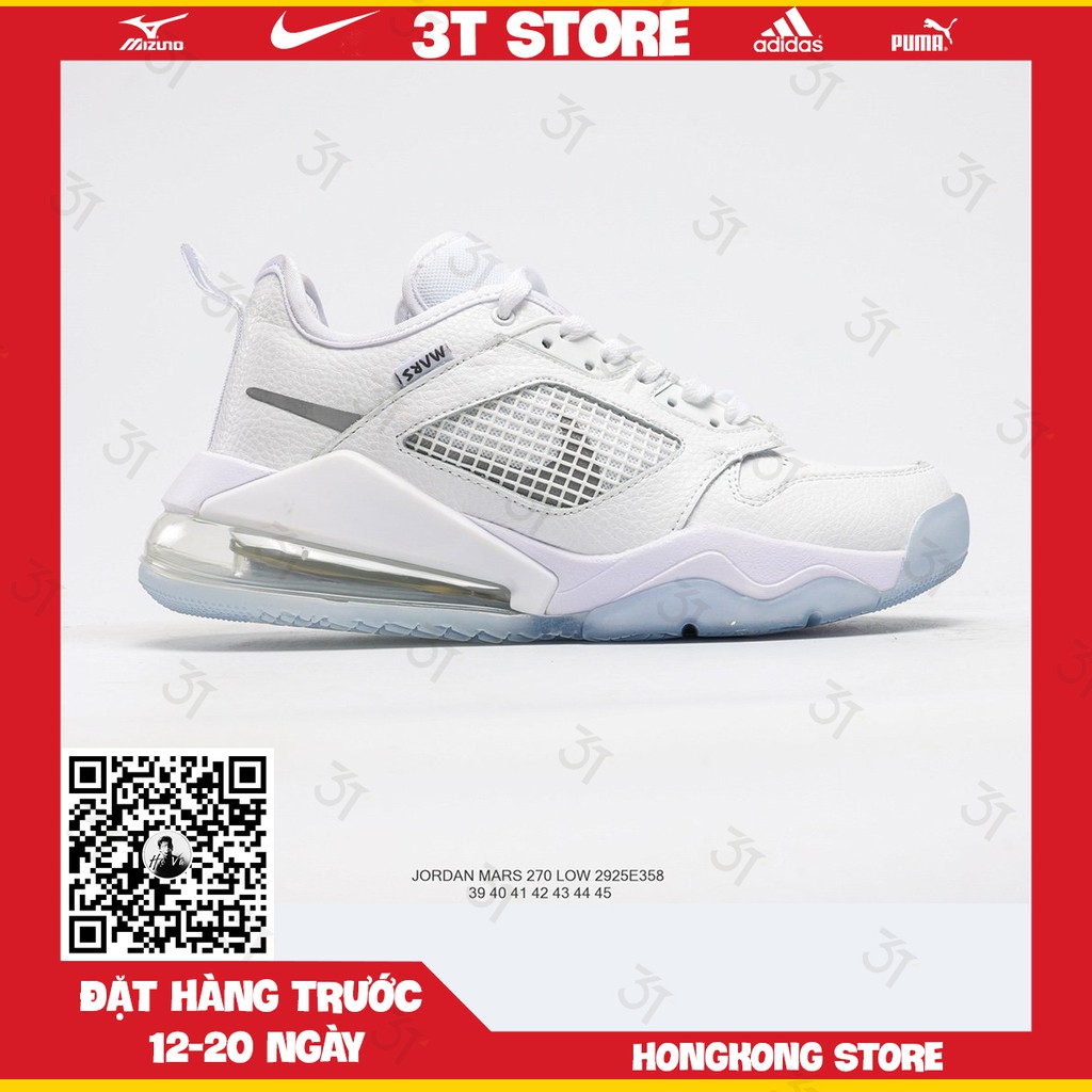 GIÀY SNEAKER MÃ SẢN PHẨM_Air Jordan Mars 270 Aj NHIỀU MÀU PHONG CÁCH FULLBOX + FREESHIP KHI MUA 2 SẢN PHẨM