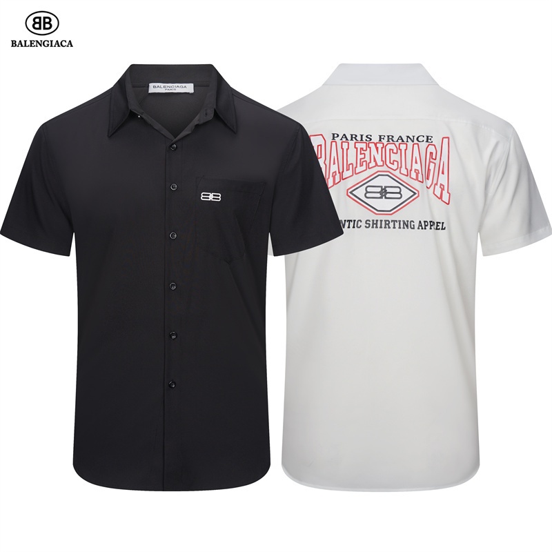 Áo Sơ Mi Ngắn Tay In Họa Tiết BB Cổ Điển Thời Trang Mùa Hè Cho Nam Và Nữ Cỡ M-XXL