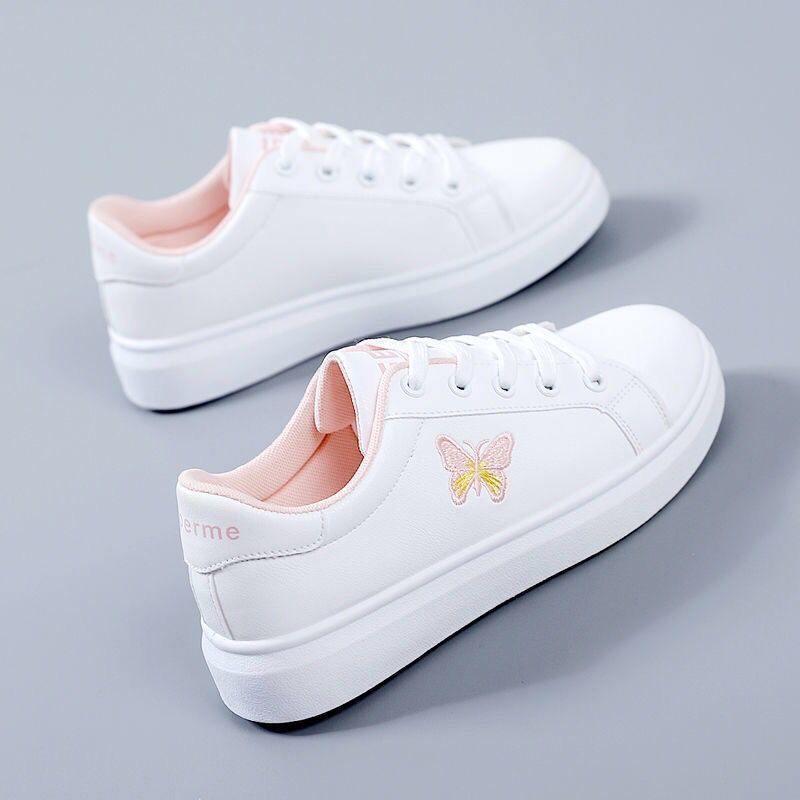 Giày Thể Thao Da Đế Mềm Thời Trang Mùa Xuân 2022 Cho Nữ