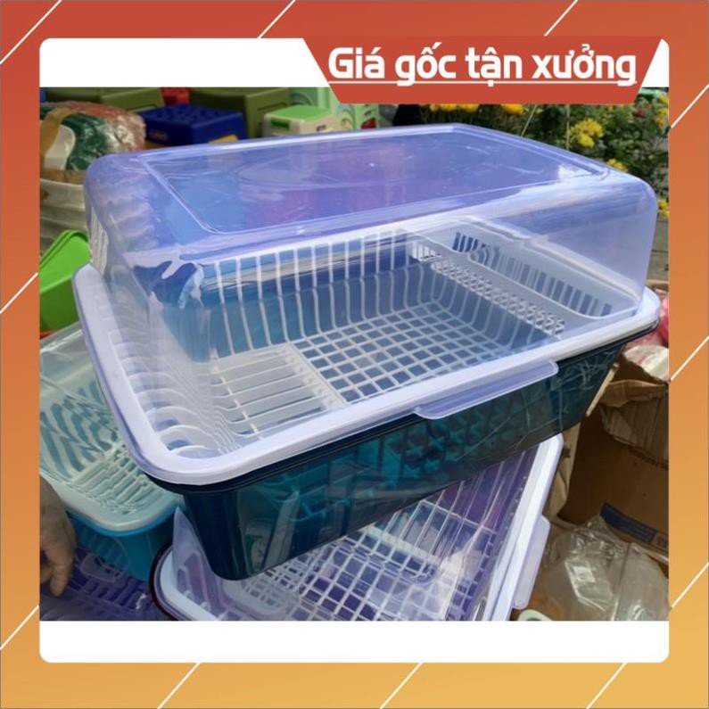 Rổ úp bát có nắp đậy hàng nhập khẩu dày dặn