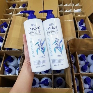 Sữa tắm hatomugi hạt ý dĩ 800ml