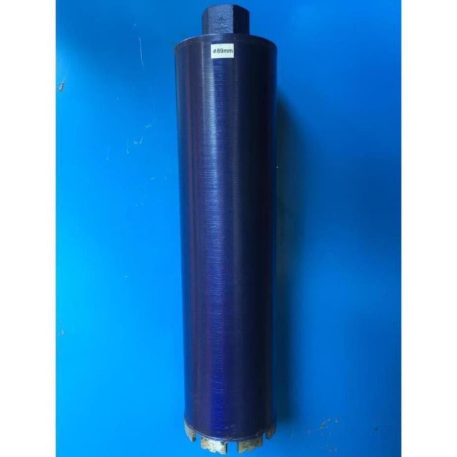 Mũi khoan rút lõi bê tông phi 89mm tặng kèm 1 đầu chuyển khoan