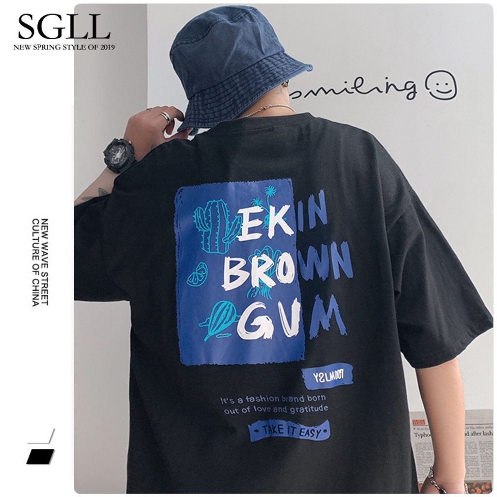 Áo thun nam unisex form rộng, tay lỡ, đồ bigsize