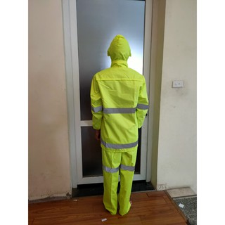 áo mưa bảo hộ phản quang
