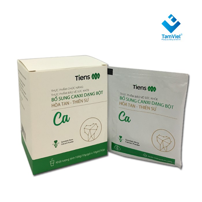 Canxi Thiên sư dạng bột hòa tan ( Hộp 10 gói) | Thế Giới Skin Care