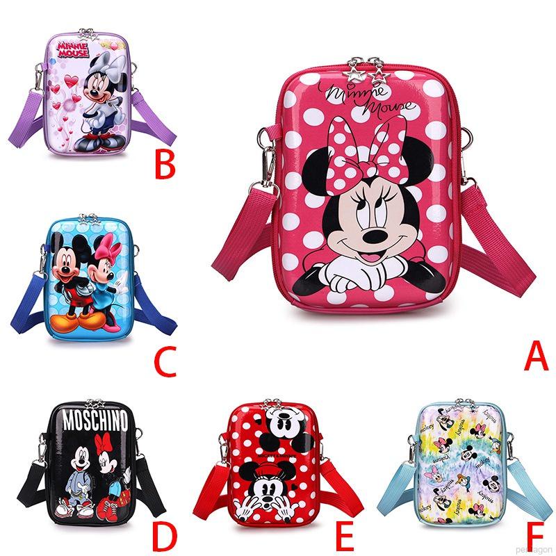 Túi đeo chéo vai họa tiết hoạt hình dễ thương cho bé