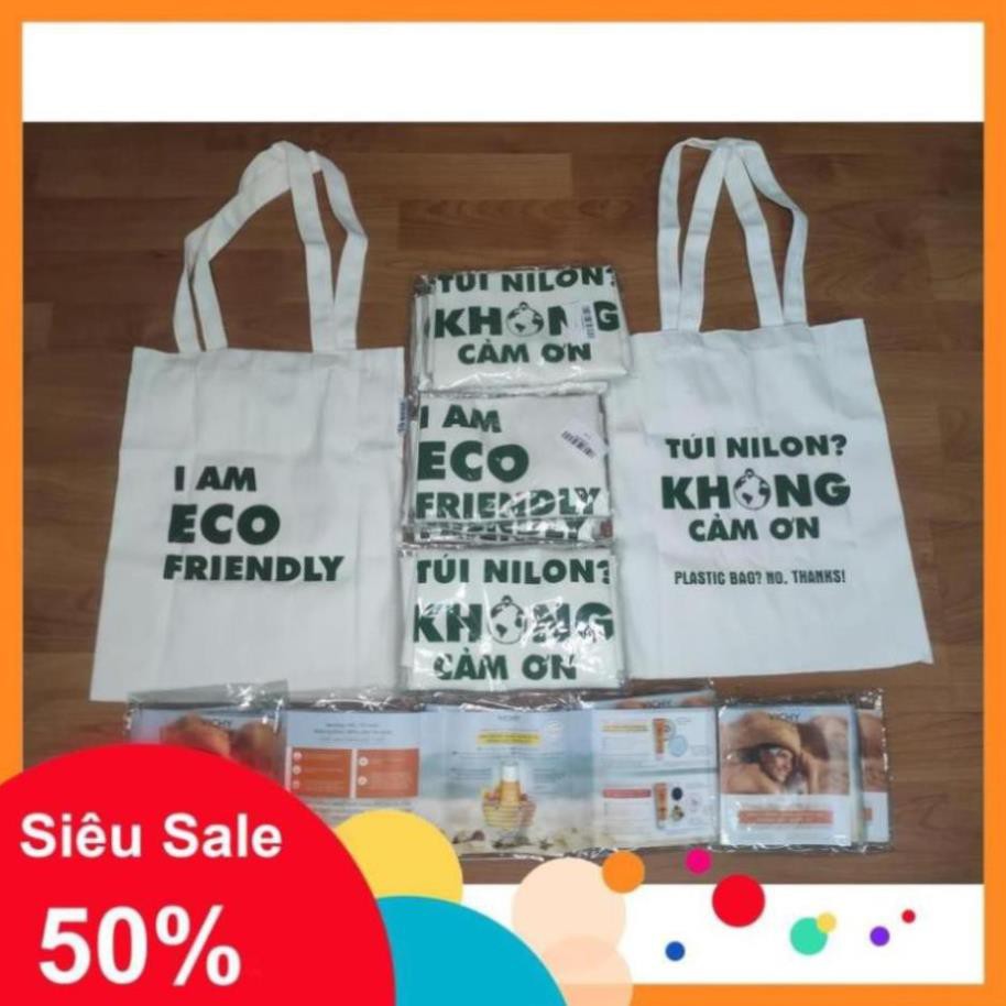 Túi vải tote đeo vai