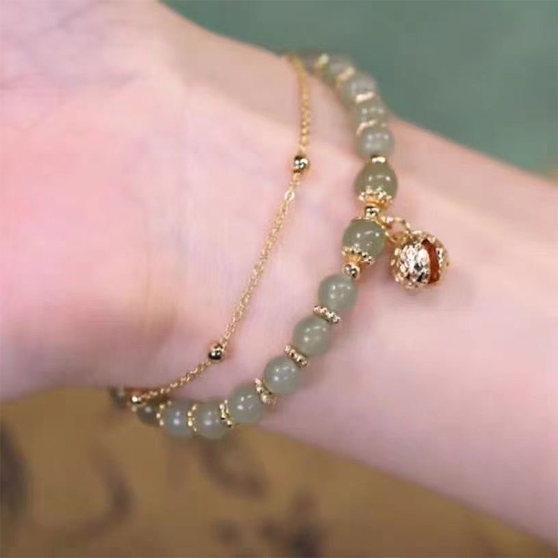 ✨✨Vòng tay nữ ngọc trai nhân tạo may mắn cổ điễn lắc tay