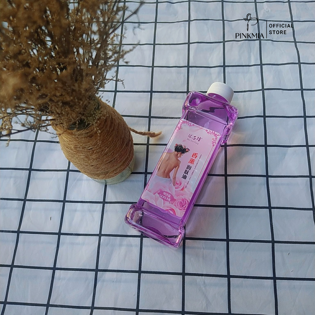 Tinh Dầu Massage Body, Dầu Gừng, Lavender, Sả Chanh, Oliu, Hoa Hồng Đả Thông Kinh Lạc Thơm Dịu Nhẹ
