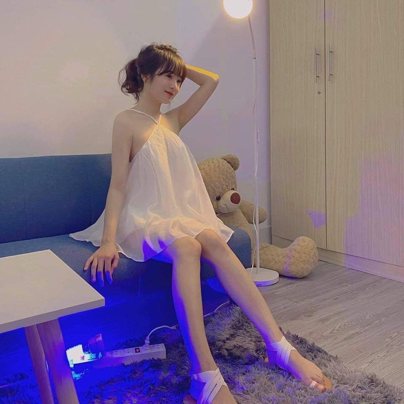 Áo yếm voan kính H3741