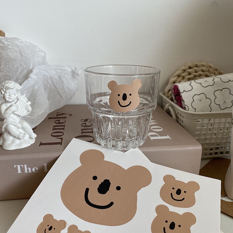 Miếng dán trang trí hình gấu koala dễ thương