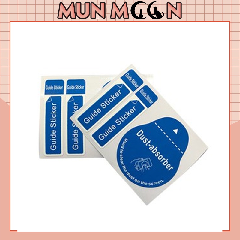 Miếng hút bụi dán cường lực điện thoại (làm sạch mặt kính)