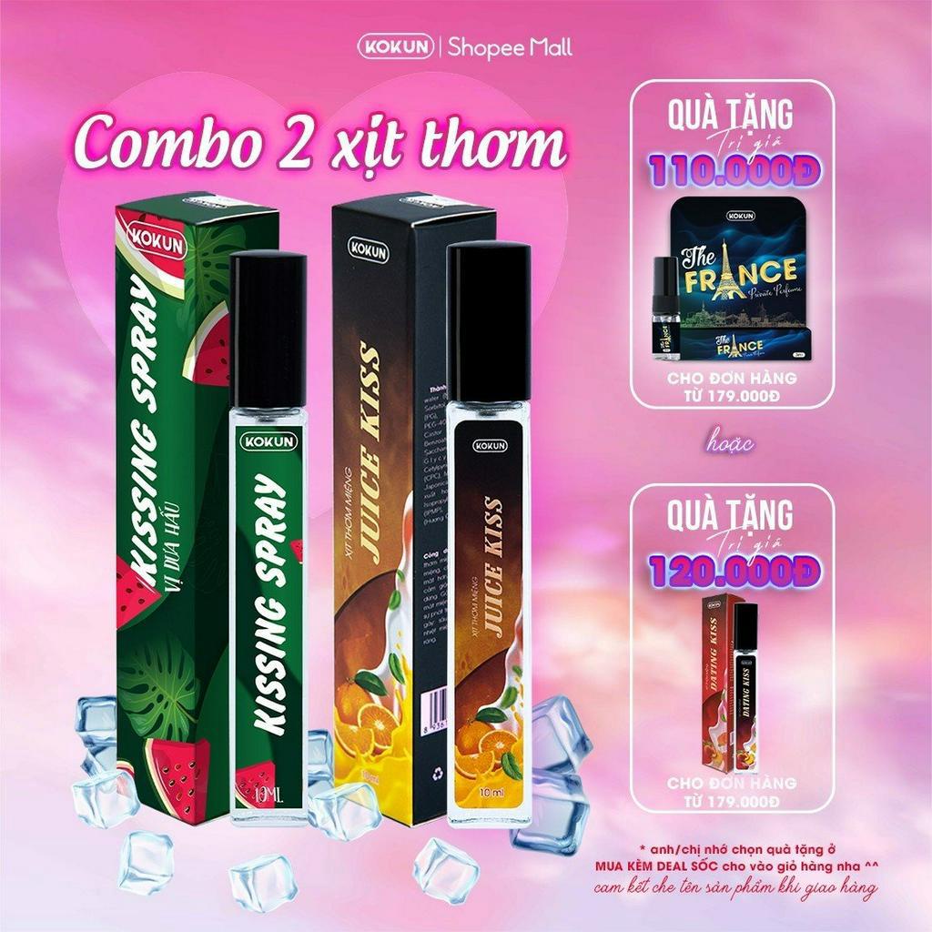Xịt Thơm Miệng Vị Dưa Hấu Kokun Kissing Pray 10ml tươi mới