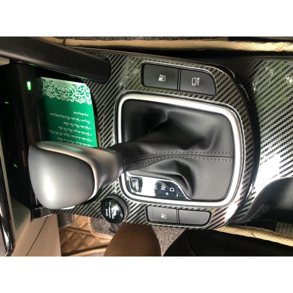 Ốp Nội Thất Kia Seltos 2020 - 2023 - Bộ 6 Chi tiết 2 Mẫu Titan và Carbon