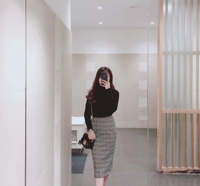 Chân váy midi dáng dài | BigBuy360 - bigbuy360.vn