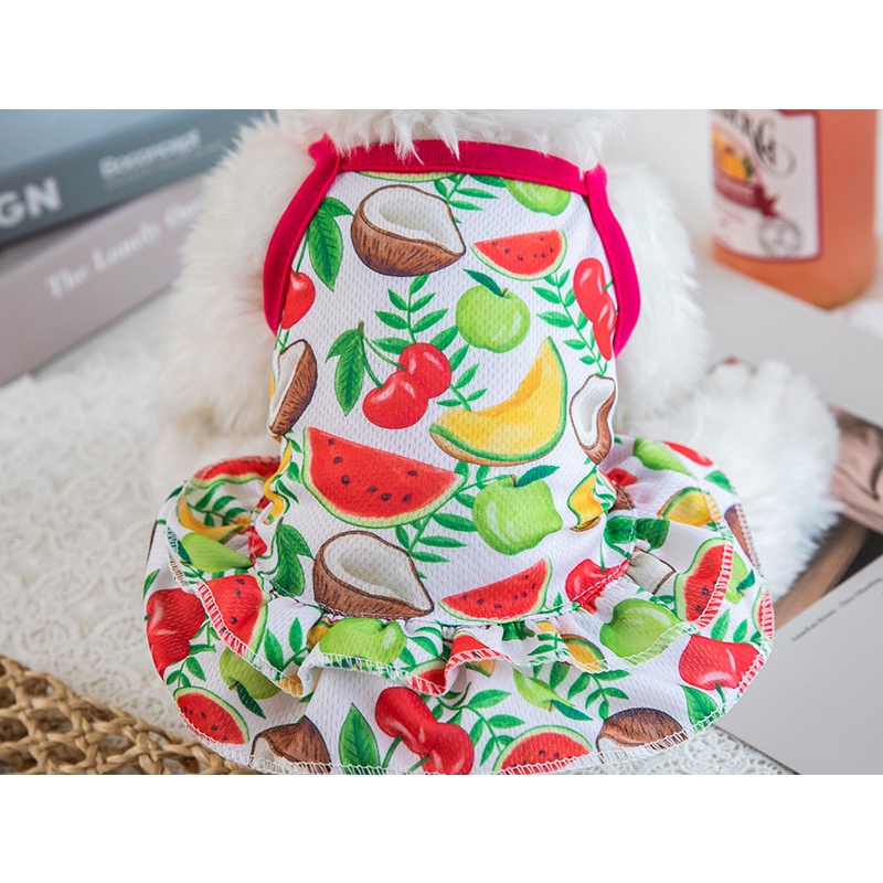 Đầm thời trang mùa hè xinh xắn dành cho cún cưng