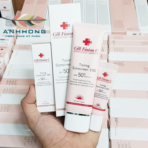 Kem Chống Nắng Nâng Tông Da Cell Fusion C Toning Sunscreen