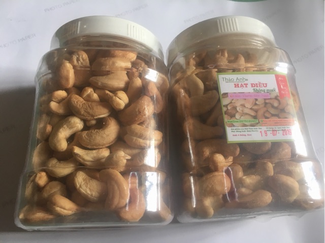1kg Hạt điều rang không muối sạch lụa Thảo Anh | BigBuy360 - bigbuy360.vn