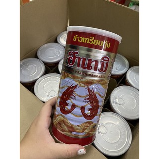BÁNH SNACK TÔM HANAMI LON