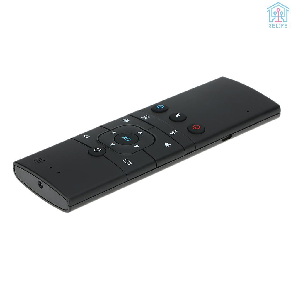 【E&amp;V】2.4G 6-Axis Air Mouse Remote Control Wireless Keyboard Mouse w/ MIC 3-Gyro &amp; 3-Gravity Sensor for MINI PC Smart TV Android TV BOX