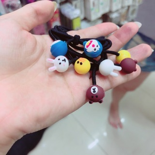 💕 Thun cột tóc hình thú siêu cưng