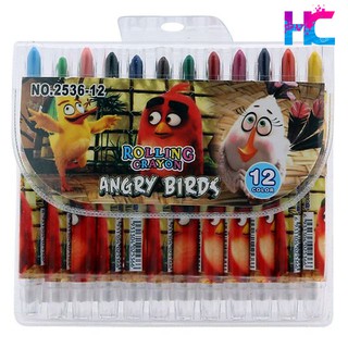 Bút sáp vặn - Rolling Crayon - 12 màu - hang_chuan