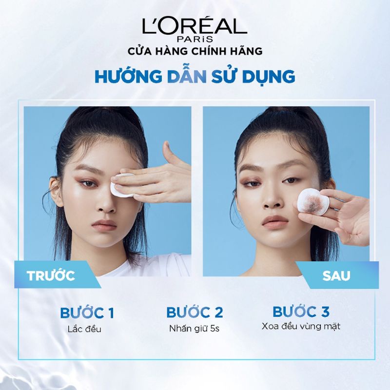 [30ml] NƯỚC TẨY TRANG TƯƠI MÁT MỀM MỊN DA L'OREAL MICELLAR WATER