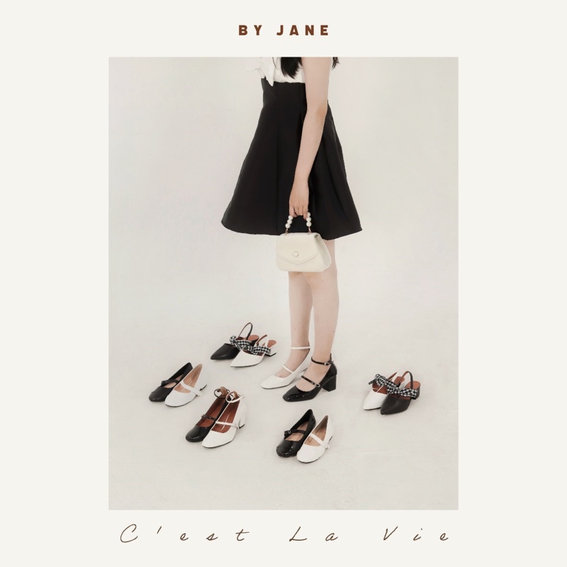 Giày Wendy quai dây cài - shoes By Jane