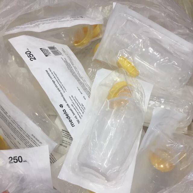 Bình medela 250ml dập