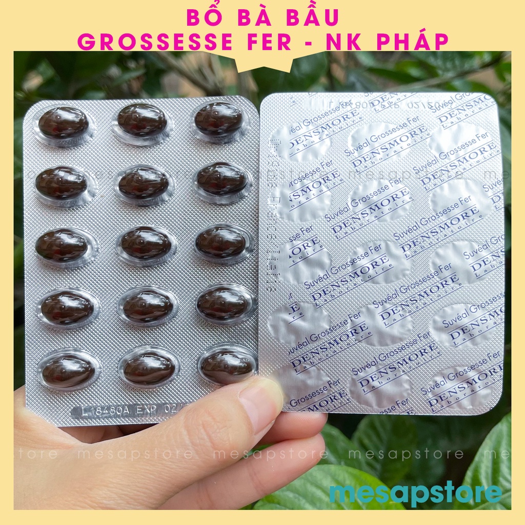 Grossesse fer bổ bà bầu của suvéal