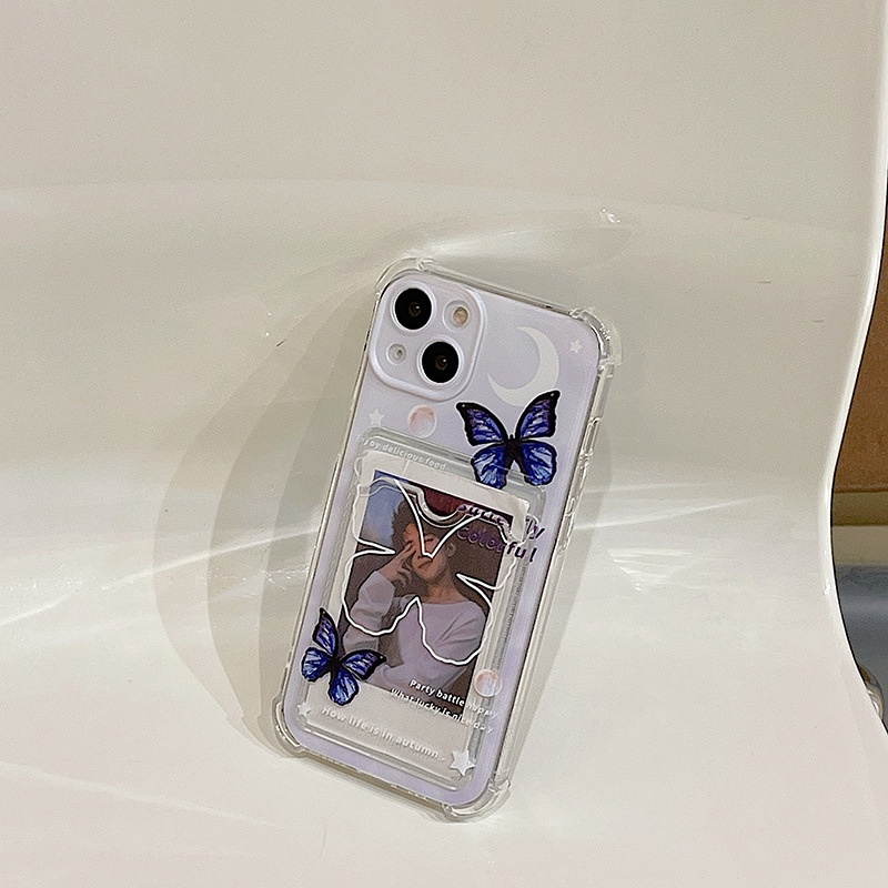 Ốp lưng IPhone  trong túi đựng Butterfly 6/6s/6plus/6splus/7/7plus/8/8plus/xs/11/12/13/14/Pro/Plus/Promax TT26