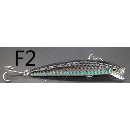 Mồi Câu Cá Giả Phát Sáng Bằng Nhựa Cứng 8.5cm 8g