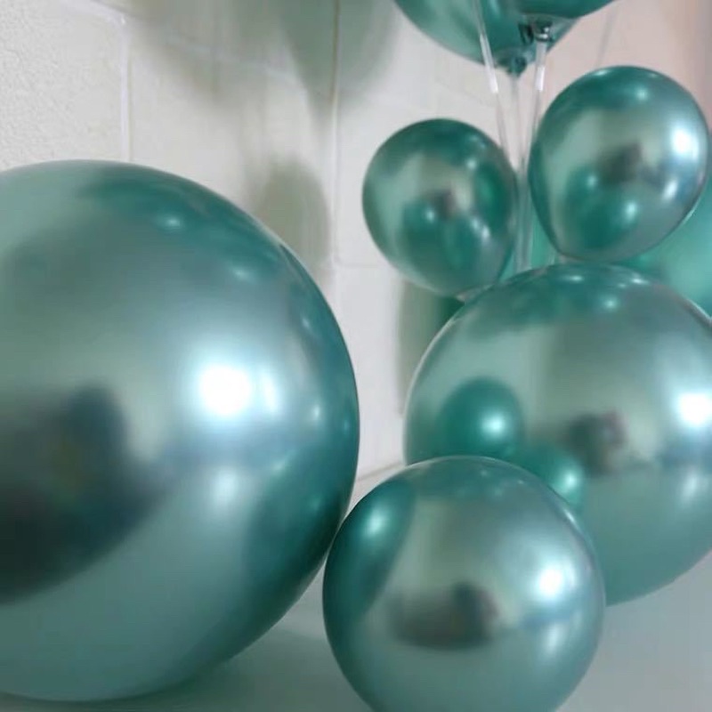 Bóng siêu nhũ Chrome size to 24inh trang trí tiệc sinh nhật Huydecor