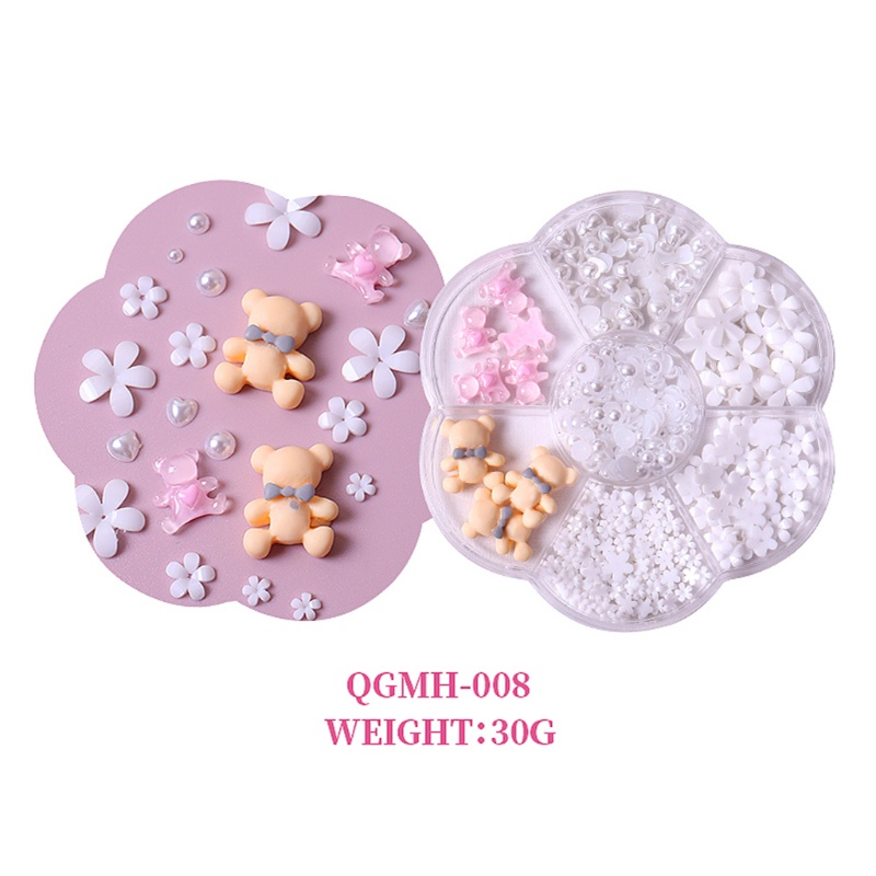 Set Đá Đính Trang Trí Móng Tay Acrylic Nghệ Thuật