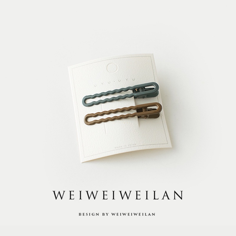 [Bộ 2] Kẹp Tóc Hàn Quốc Morandi Phụ Kiện Thời Trang Cho Nữ AB041