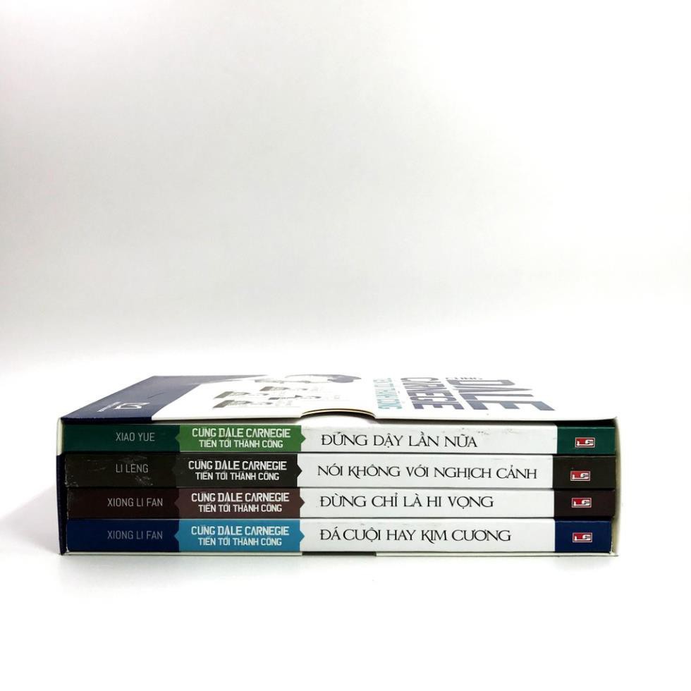 Sách - Cùng Dale Carnegie tiến tới thành công (Hộp 4 cuốn) [ Minh Long]