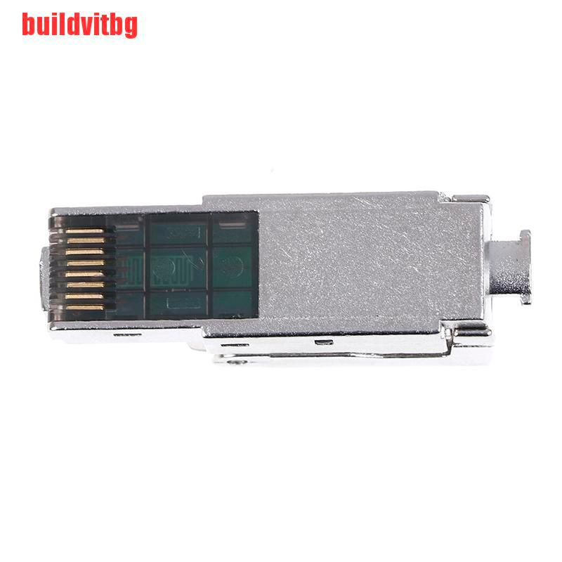 Đầu Nối Dây Cáp Mạng Bằng Kim Loại Cat6 Rj45 8p8c Gvq