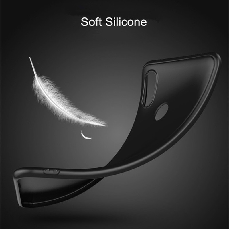 Ốp lưng silicon màu đen OPPO Realme 3, Realme 3 Pro