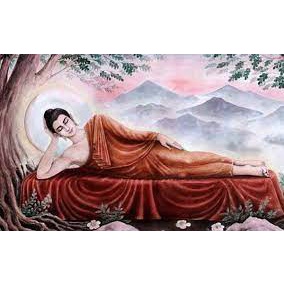 Tranh đính full đá. tranh phật thích ca mâu ni