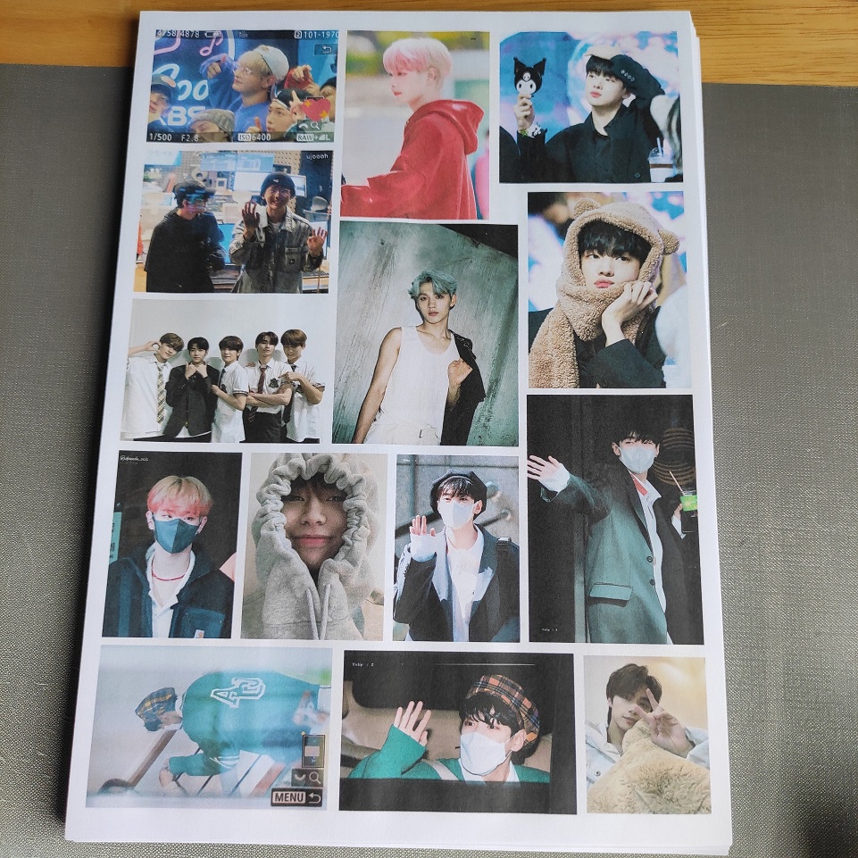 IN MÀU TRANG TRÍ SỔ TAY BULLET JOURNAL SIZE A4 - DECOR PHÒNG NGỦ