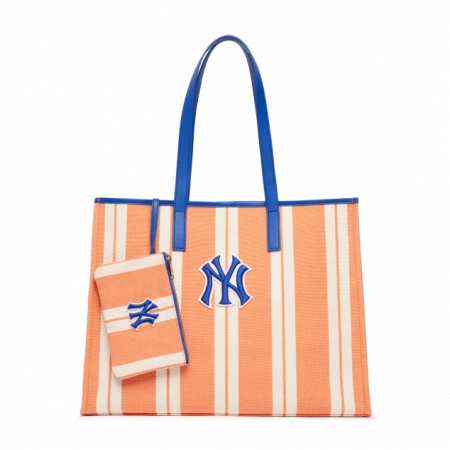 Túi Đeo Vai MLB Kẻ Sọc Ethnic Stripe Tote Bag