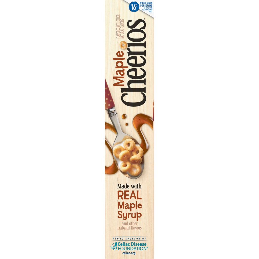 Cereal ăn sáng yến mạch nguyên hạt Cheerios 561gr (không chứa gluten)