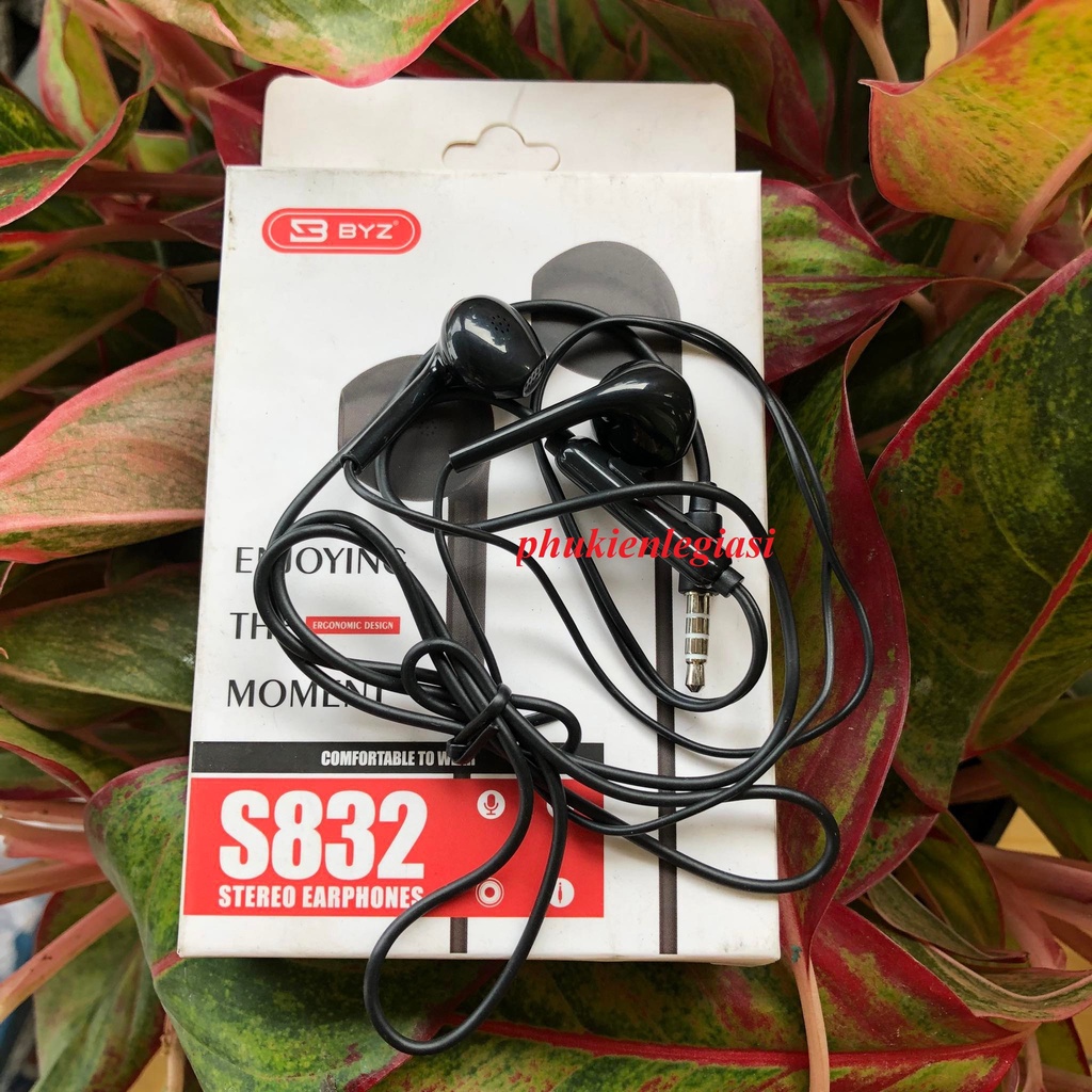 Tai nghe BYZ S832 jack 3.5mm rẻ