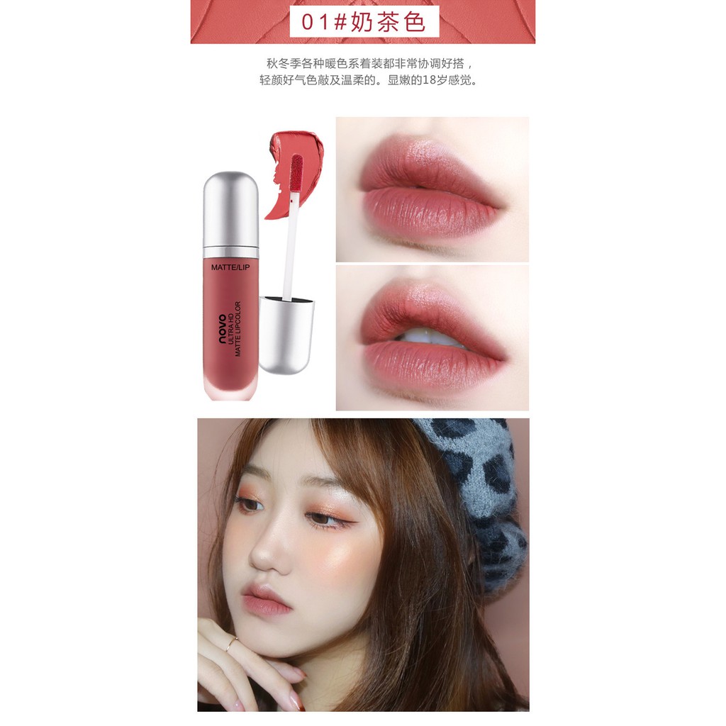 Minijumie Son kem lì Novo dưỡng ẩm chống nước lâu trôi