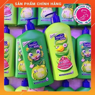 Suave kids - sữa tắm gội 3in1 mẫu mới