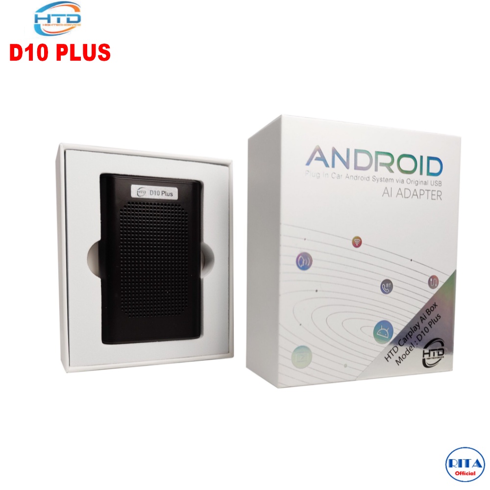 Android Box Ô Tô HTD D10 Plus - Biến Màn Hình Zin Của Xe Thành Màn Andoird