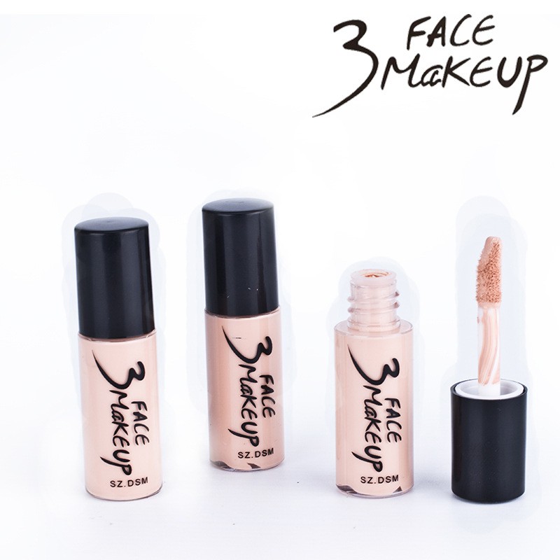 🌈🍎🍭 Bút Kem Che Khuyết Điểm Thần Thánh 3 Face Makeup - Y342
