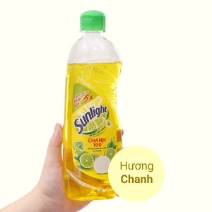 Nước rửa chén SUNLIGHT Hương chanh Chai 400ml