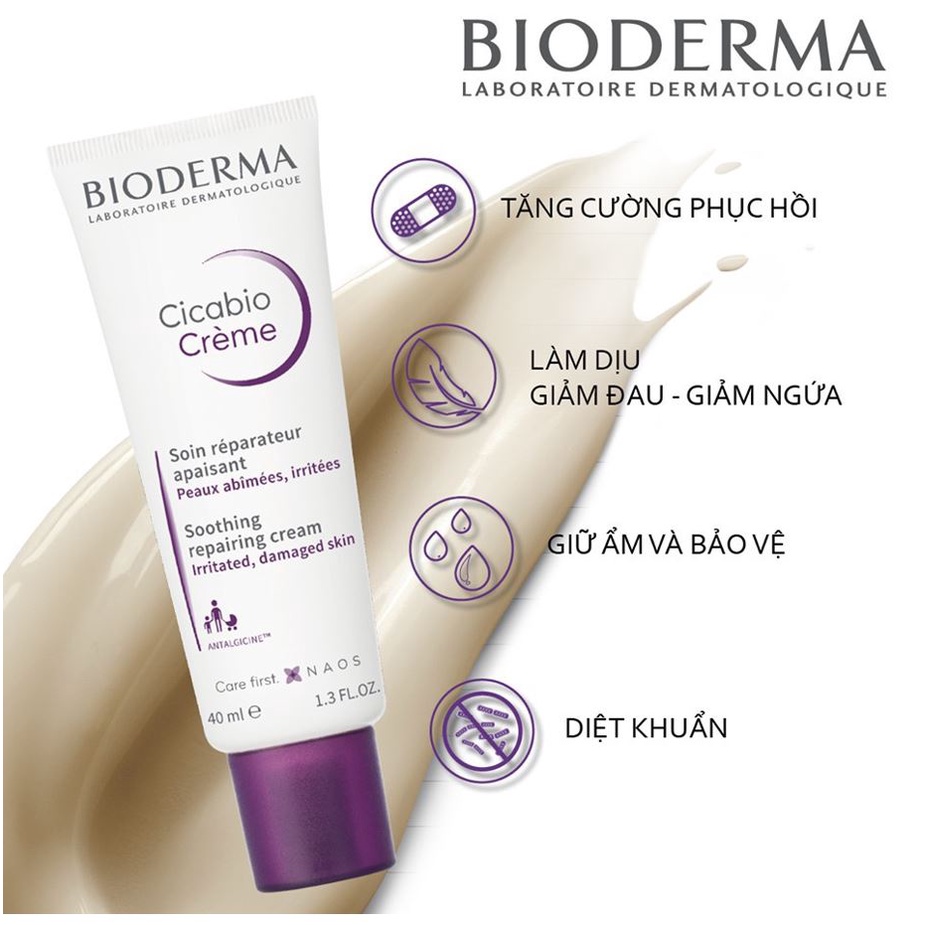 Kem Dưỡng Phục Hồi Da Bioderma Tím | BigBuy360 - bigbuy360.vn